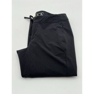 Mountain Hardwear Women's Rock Climbing Pants Size 10 Black Hiking Outdoors